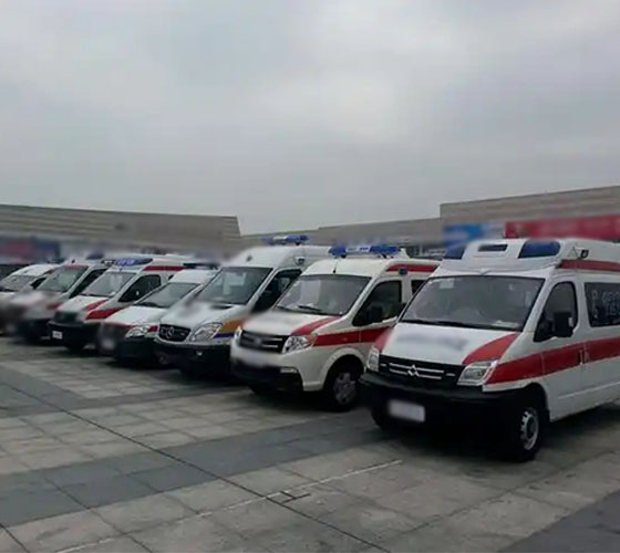 萨嘎县服务车队展示